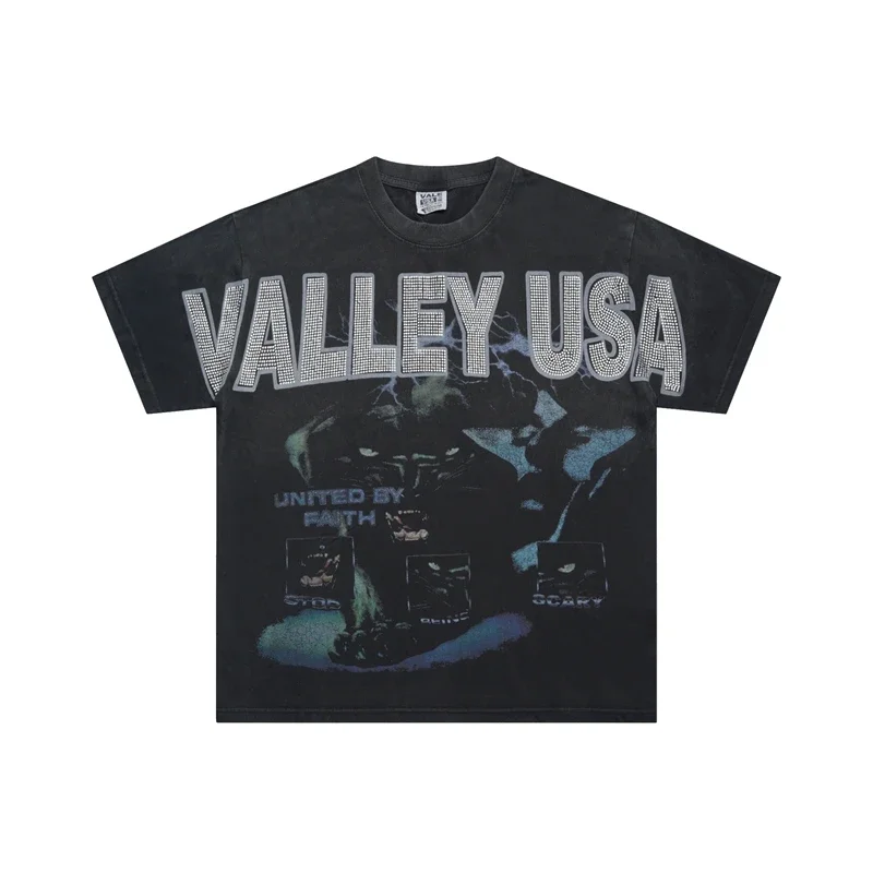 Valley USA Black T-S