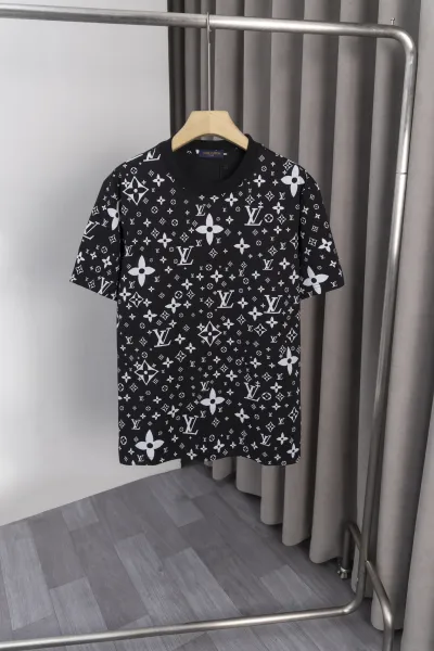 Louis Vuitton Monogram All-Over Print White T-Shirt - 7