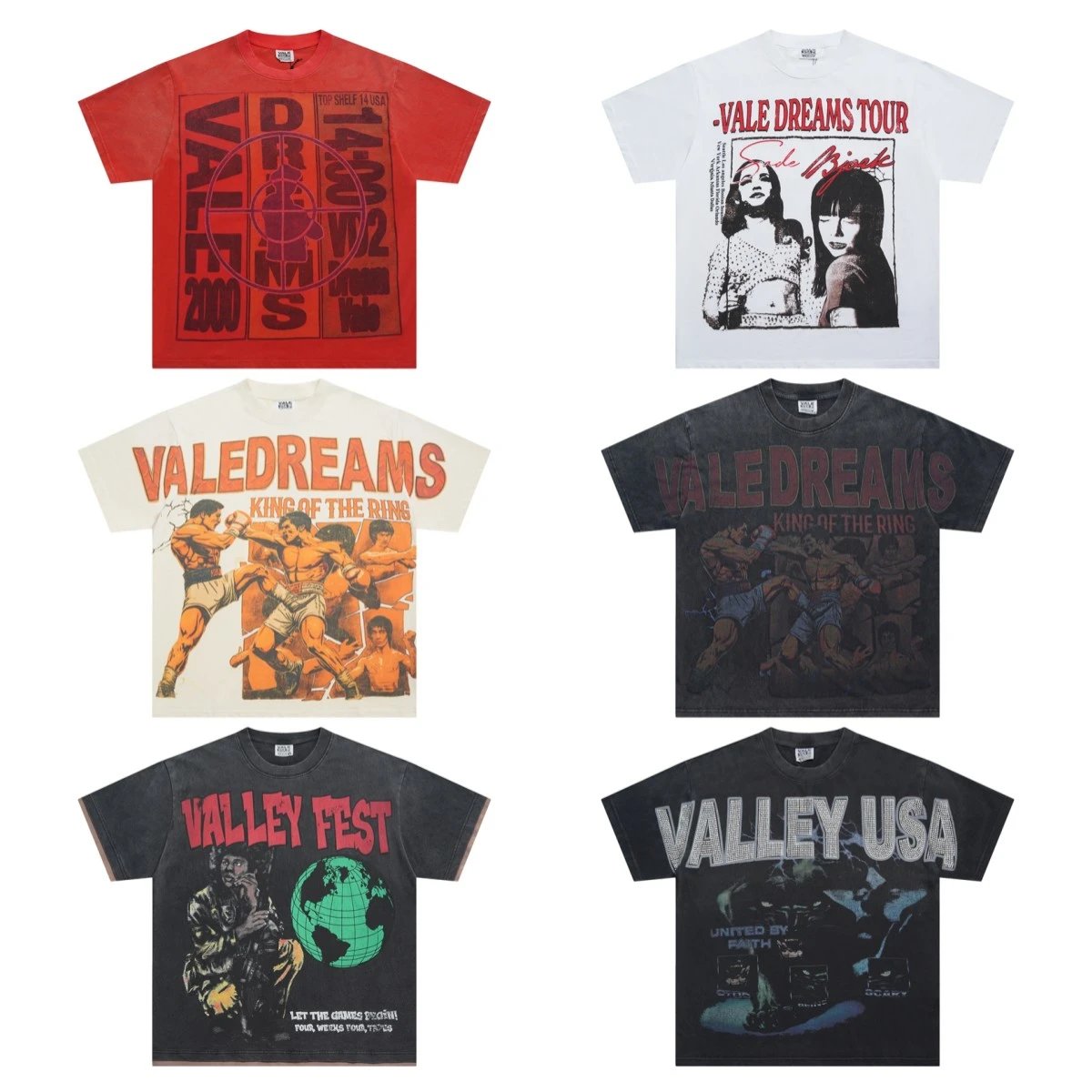 Vale Dreams Red and Black Grap