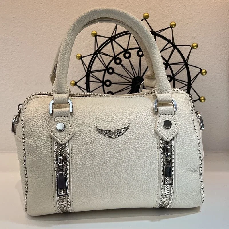Angel Wing White Bag