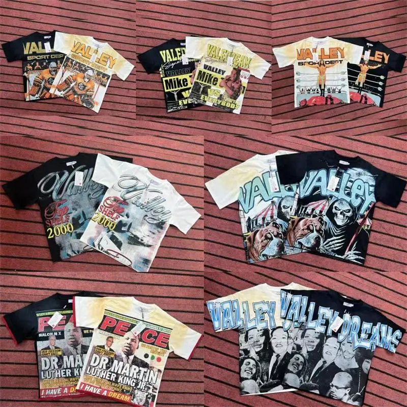 Valley Black Short Sleeve T-Sh