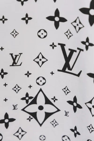 Louis Vuitton Monogram All-Over Print White T-Shirt - 4