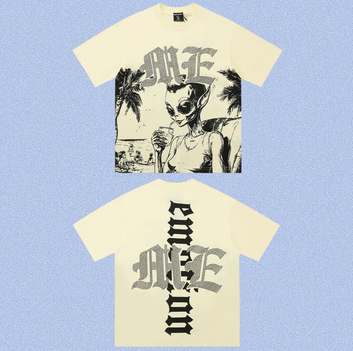 HUF Alien Yellow T-S