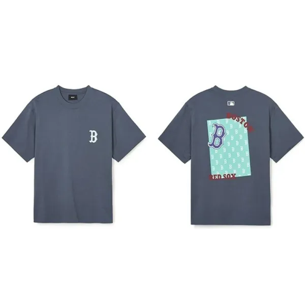 Boston Red Sox MLB Graphic T-Shirt Navy - 1