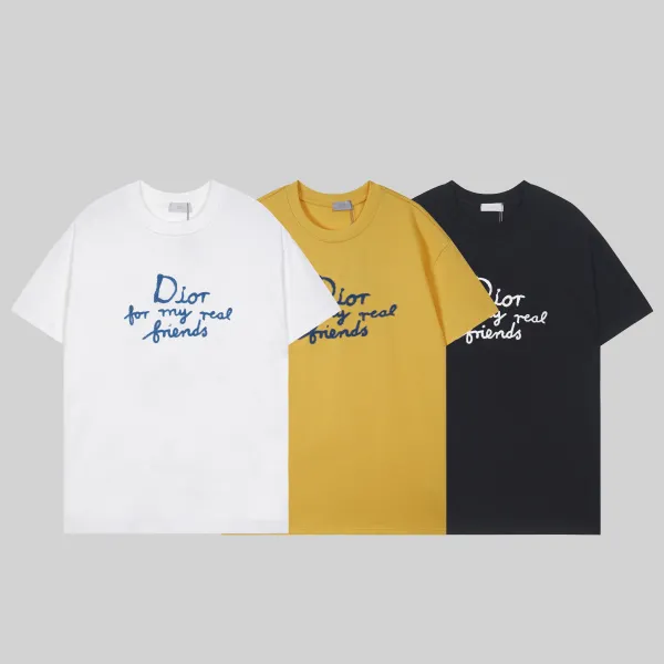 Dior For My Real Friends Black T-Shirt - 3