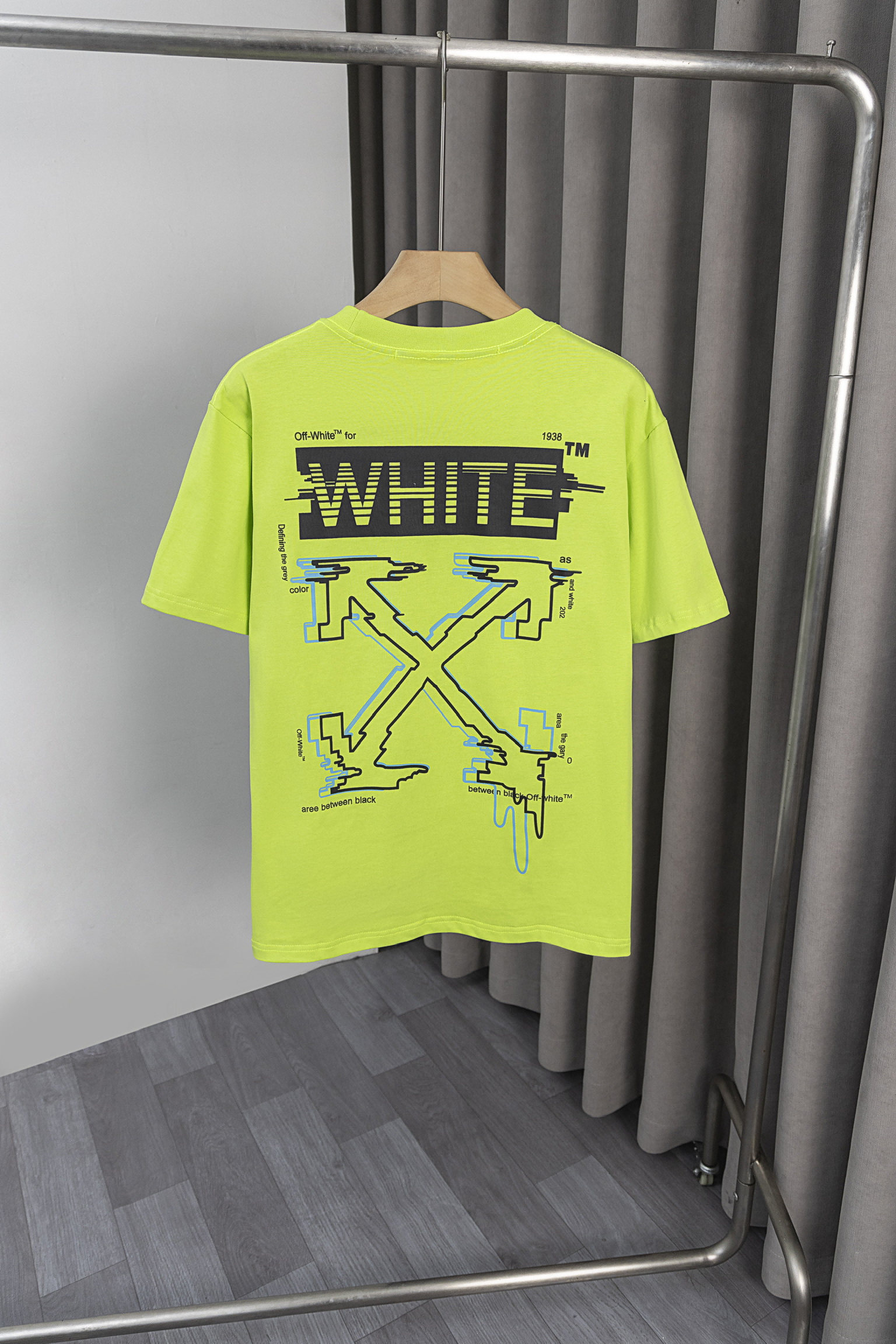 Off-White Lorax Tempesta Neon Yellow T-Shirt - 5