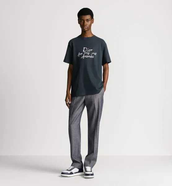 Dior For My Real Friends Black T-Shirt - 7