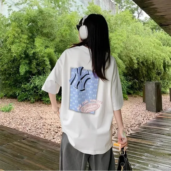 Design B Logo Graphic Print T-Shirt White - 6