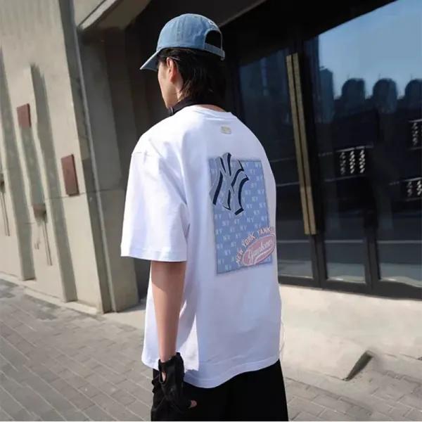 Design B Logo Graphic Print T-Shirt White - 4