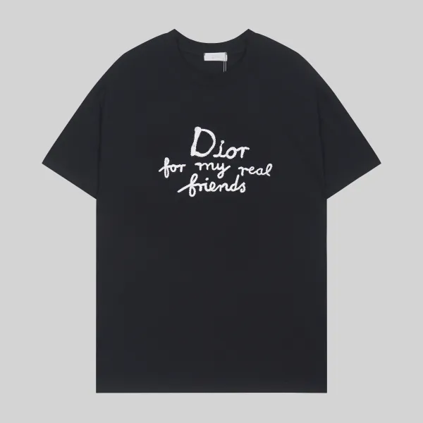 Dior For My Real Friends Black T-Shirt - 4