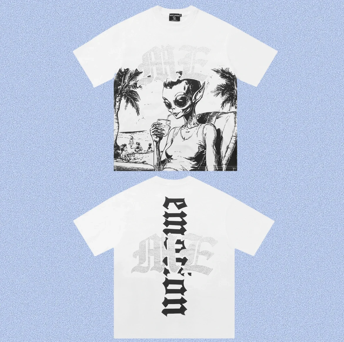 Emcom Alien White T-
