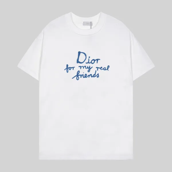 Dior For My Real Friends White T-Shirt - 1