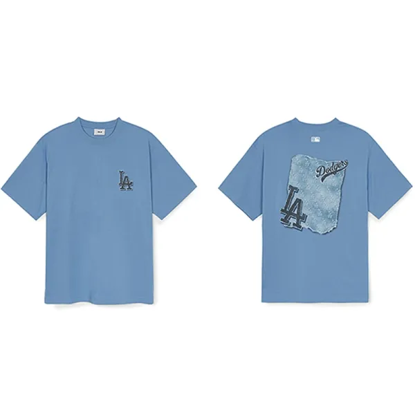 Los Angeles Dodgers MLB Graphic T-Shirt Light Blue - 1