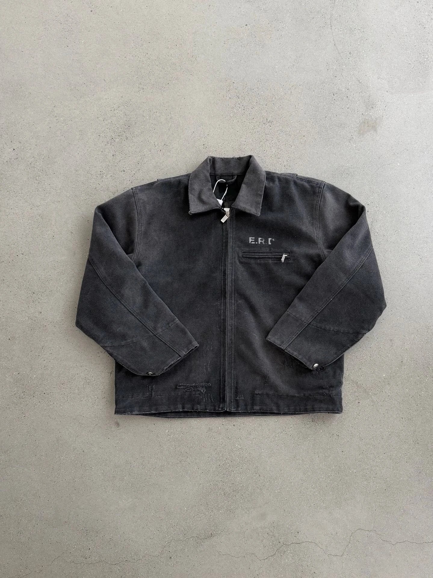 E.R.D Black Work Jacket