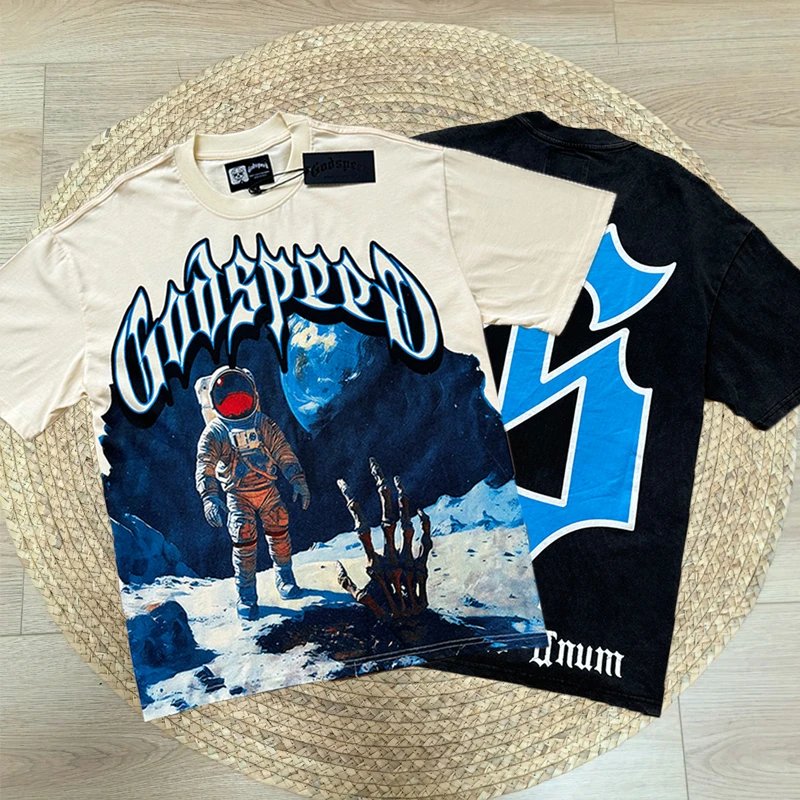 Godspeed You! Black Emperor x E Pluribus Unum Blue Graphic T-Shirt - 6