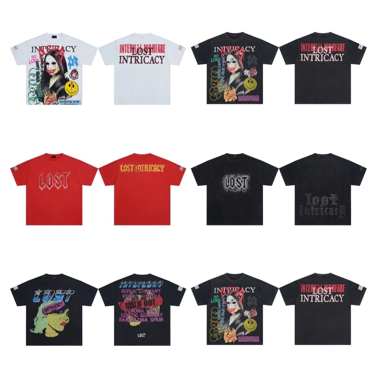 Internal Warfare Intricacy Graphic T-Shirt