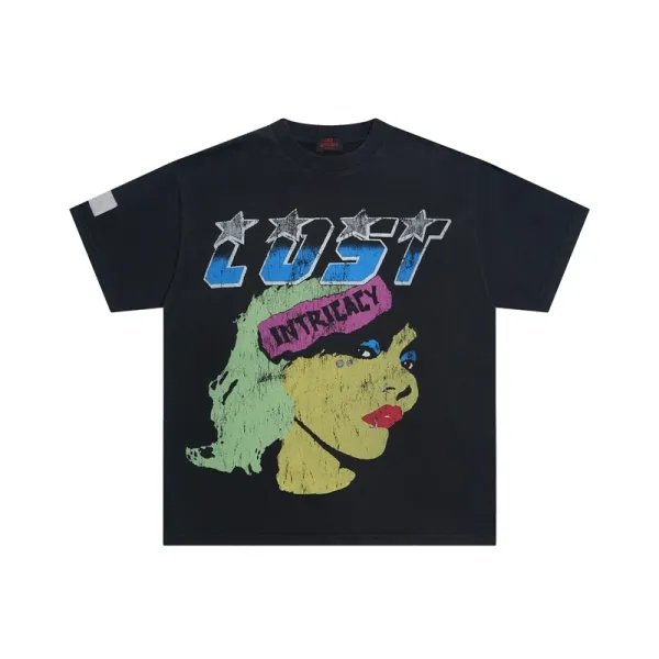 Lost Sins Intricacy Graphic T-Shirt Black - 1