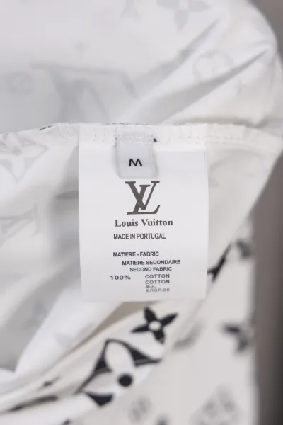 Louis Vuitton Monogram All-Over Print White T-Shirt - 5