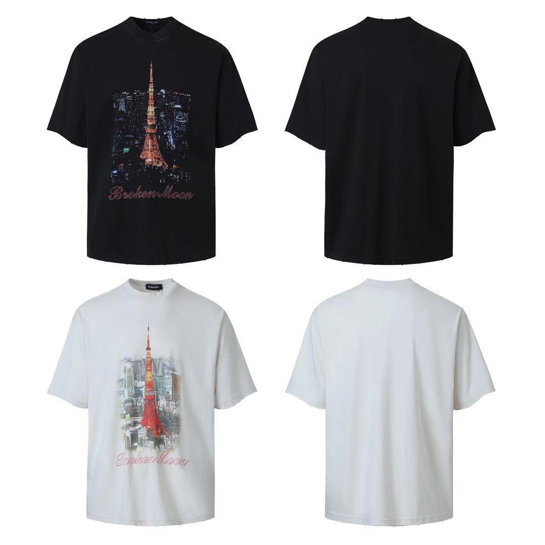 Broken Moon Black and White Gr