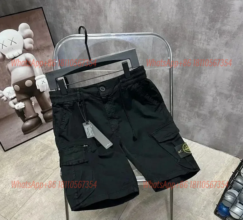 Stone Island Cargo Shorts Black