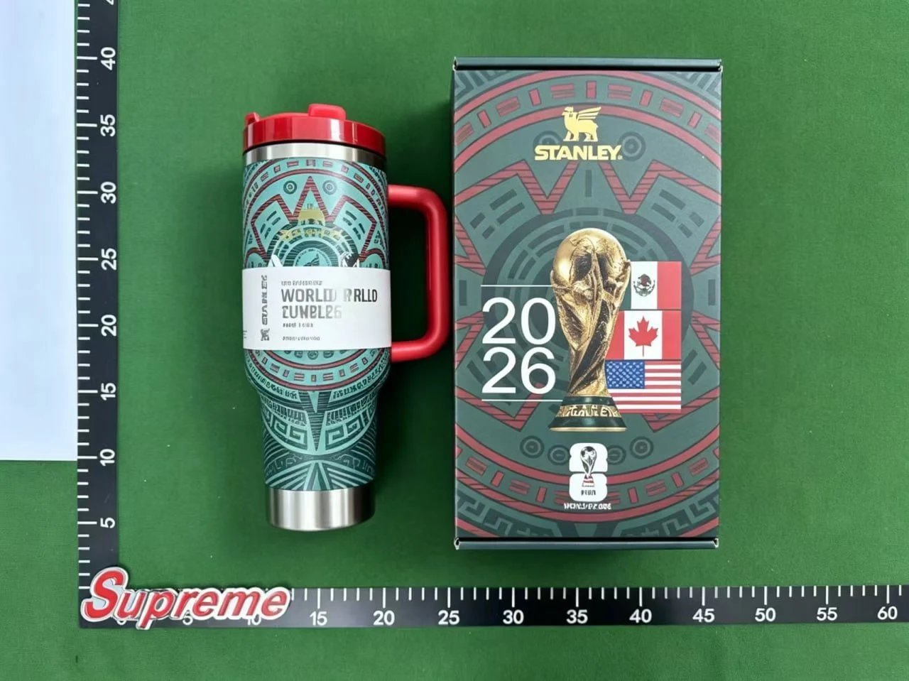 Stanley Uncategorized Quencher H2.0 Tumbler with sports-themed designs — World Cup Series-05