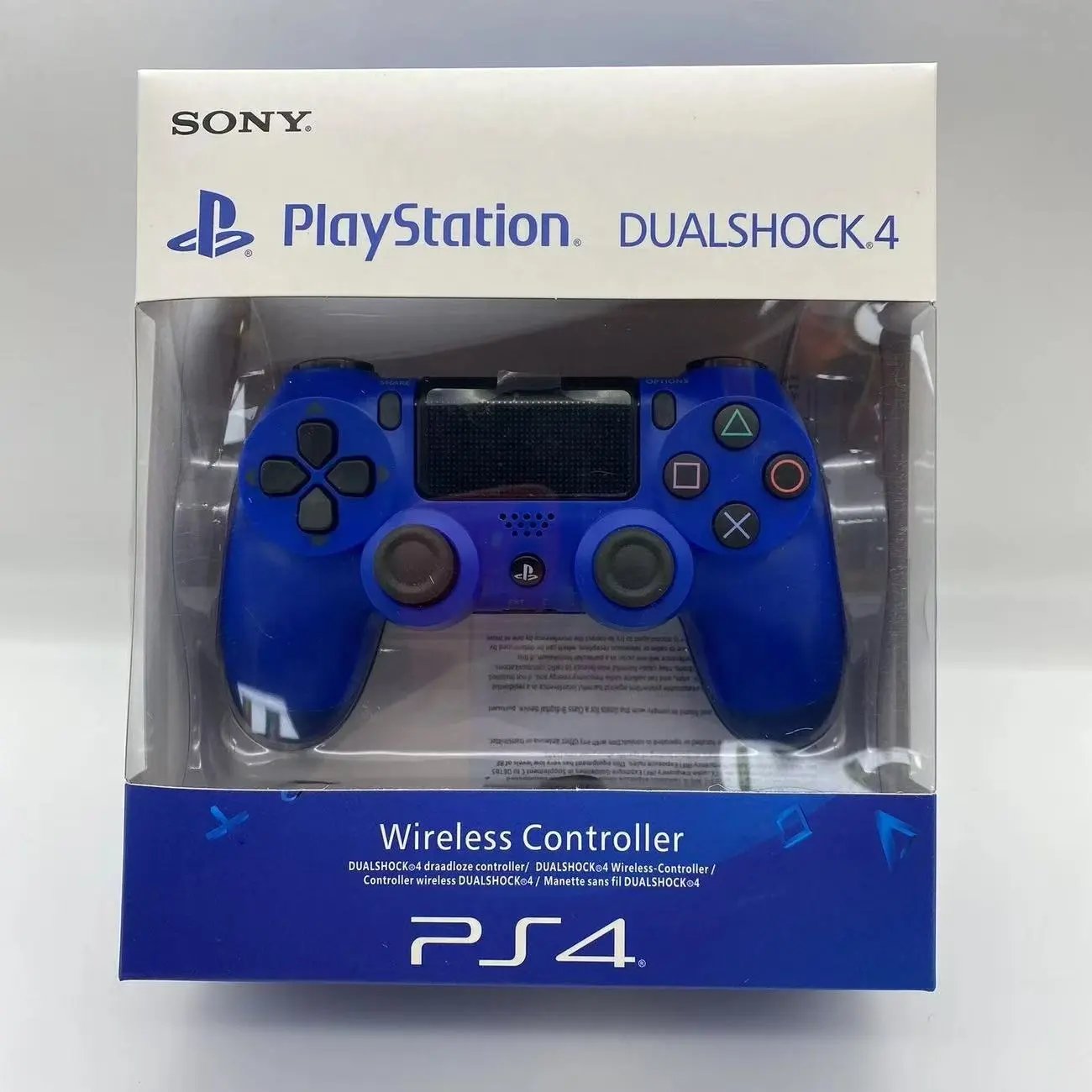 Sony PlayStation wireless controller — PS 4-Blue