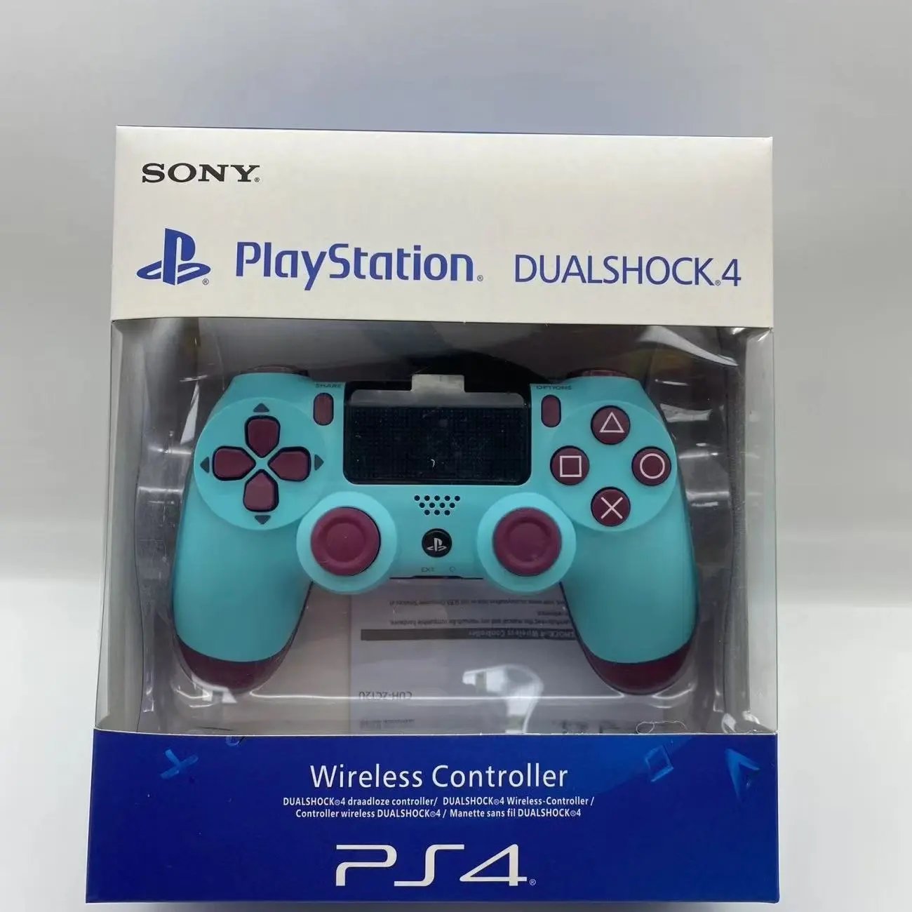 Sony PlayStation wireless controller — PS 4-Jam color