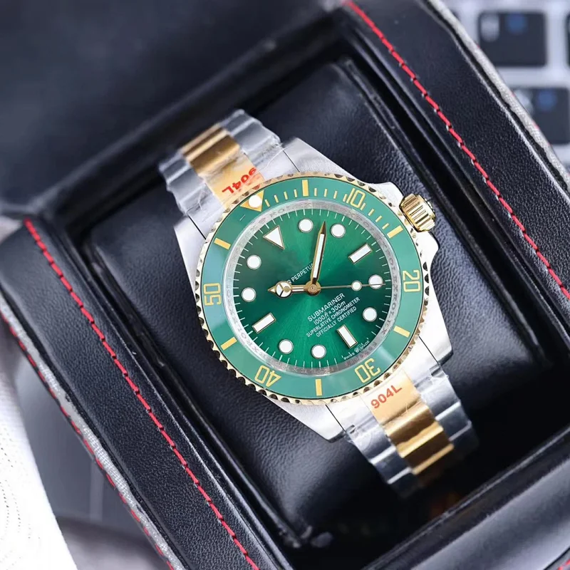 Rolex Watches Stainless Steel Diver-Style Watch — Rolex-05