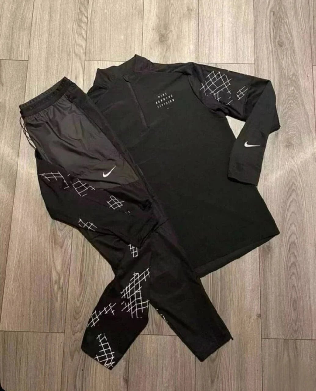 Nike Jackets Hooded graphic windbreaker jacket — Quick-drying set 3