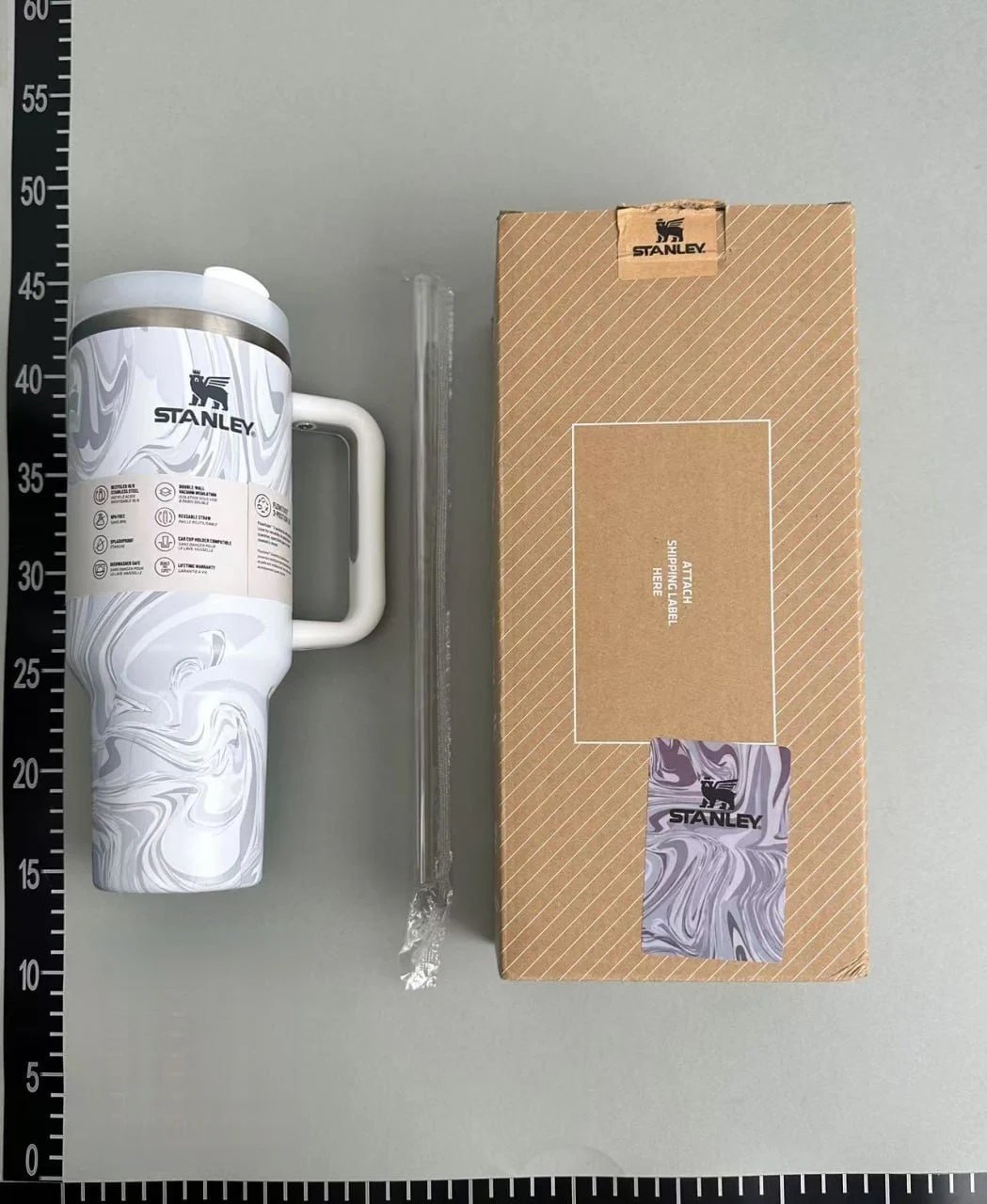 Stanley Uncategorized Quencher H2.0 Tumbler with sports-themed designs — Regular-15