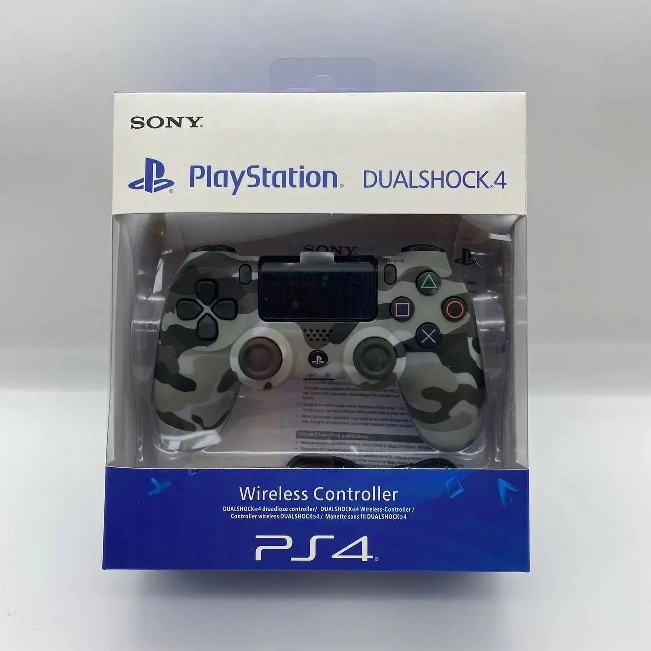 Sony PlayStation wireless controller — PS 4-Camouflage gray
