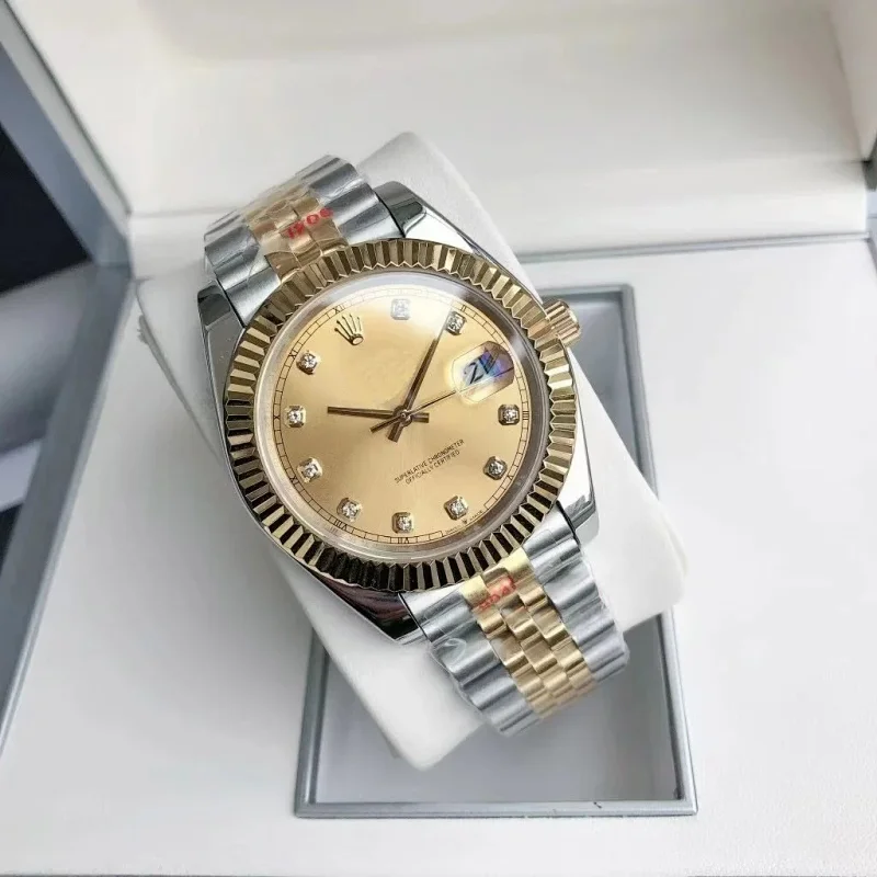 Rolex Watches Stainless Steel Diver-Style Watch — Rolex-07