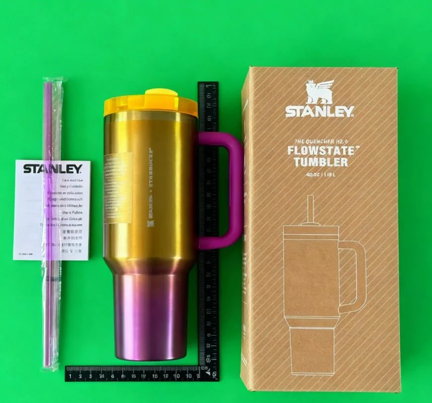 Stanley Uncategorized Quencher H2.0 Tumbler with sports-themed designs image 13