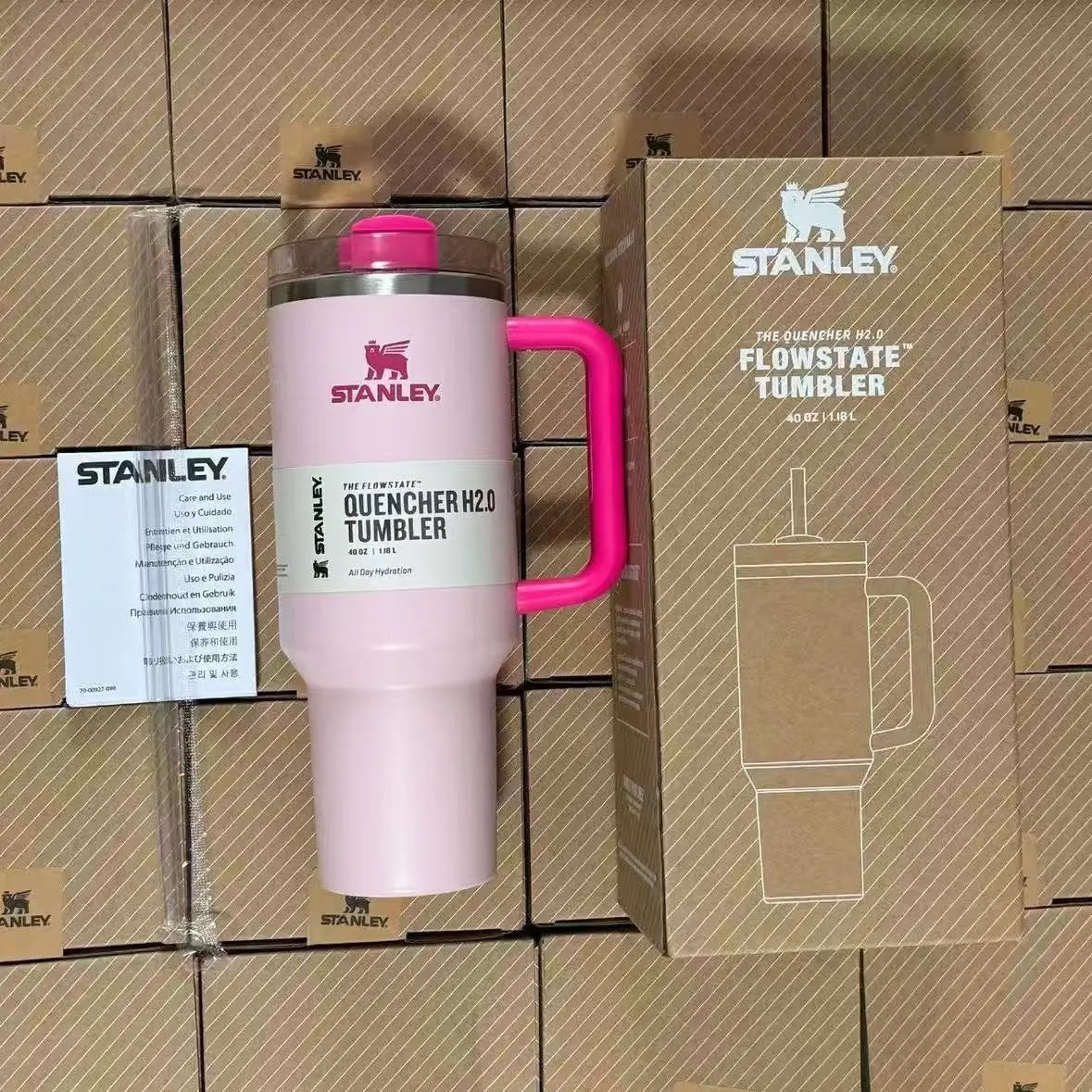 Stanley Uncategorized Quencher H2.0 Tumbler with sports-themed designs — Regular-26