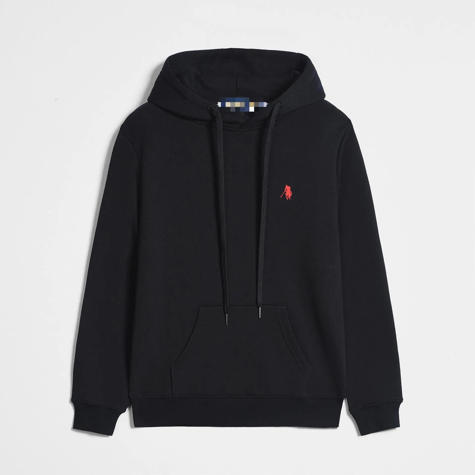 Pullover Black with Red Label