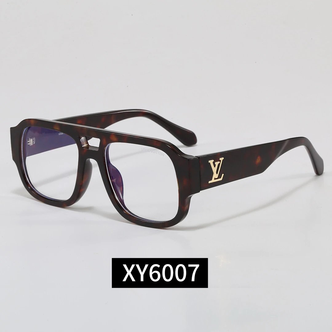 Louis Vuitton Black Tinted Lens Square Sunglasses, Polished Frame Style 21