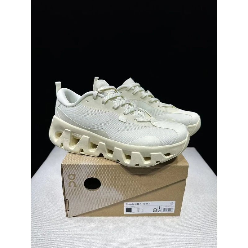 KITH x On K-Tech 1 White Grey - Style 3