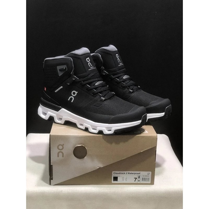 On Cloudrock 2 Waterproof Grey Black - Style 1