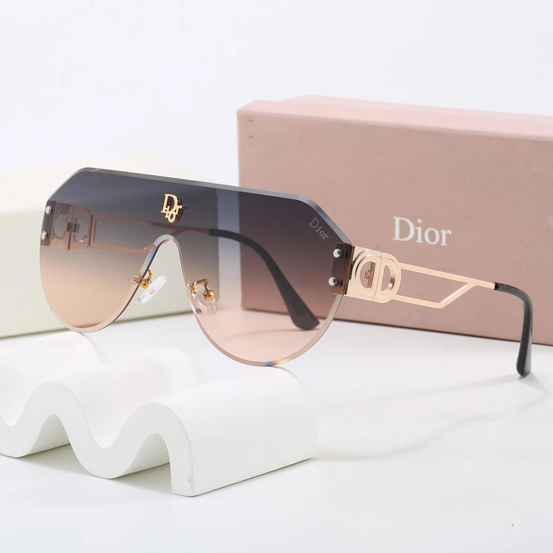Dior Gray Tinted Lens Designer Sunglasses, Polished Frame Style 04