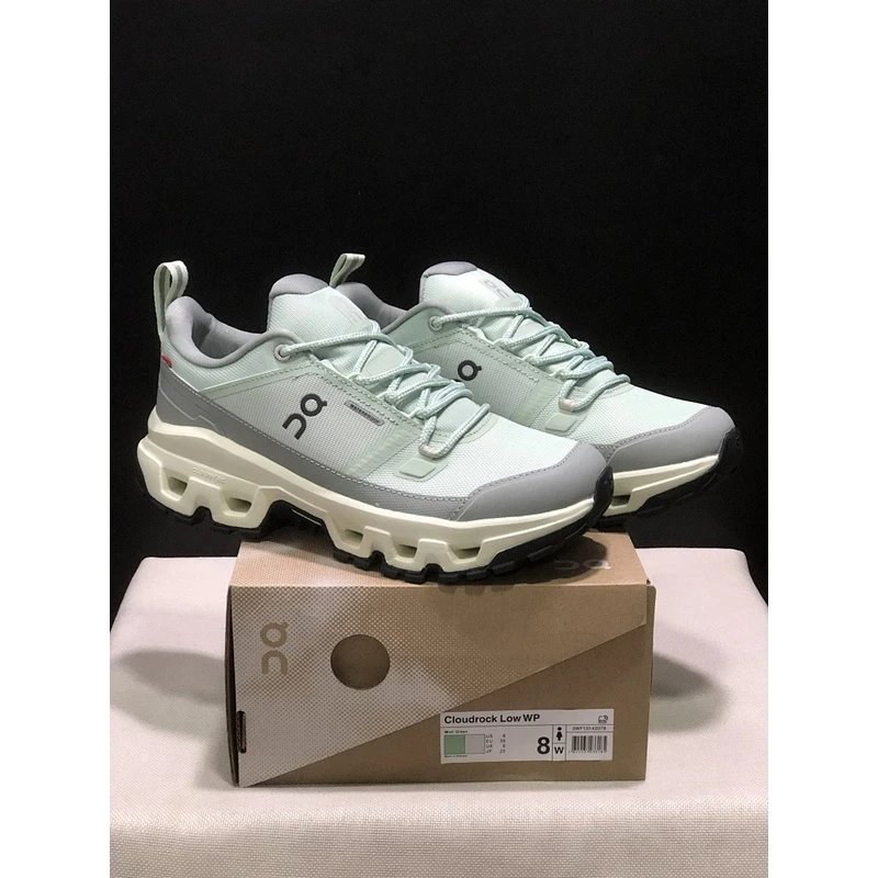 On Cloudrock Low WP Grey White - Style 11