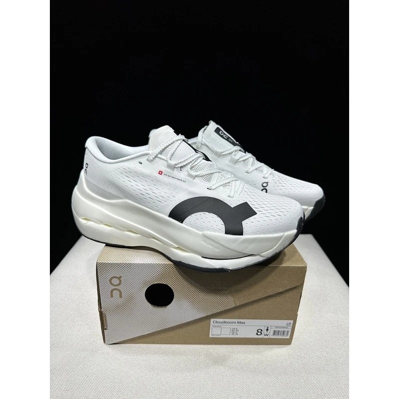 On Cloudboom Max White Grey - Style 9