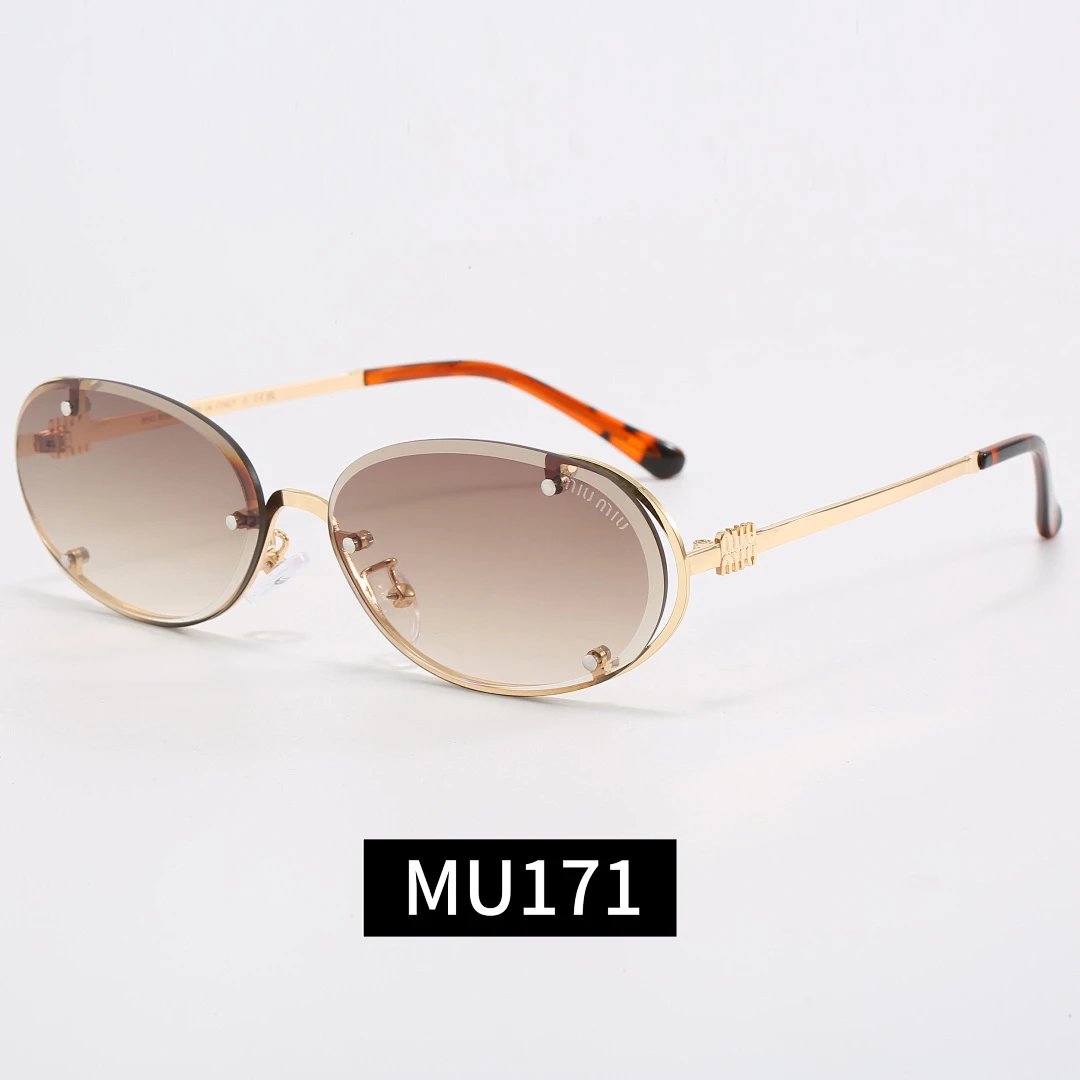 Miu Miu Tinted Lens Square Sunglasses, Polished Frame Style 06