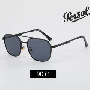 Persol Black Tinted Lens Classic Sunglasses, Everyday Frame Style 01