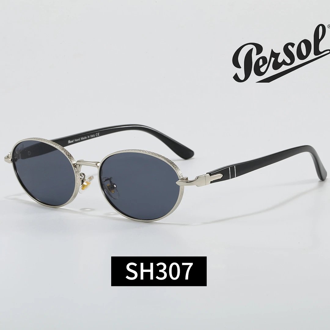 Persol Black Tinted Lens Classic Sunglasses, Everyday Frame Style 03