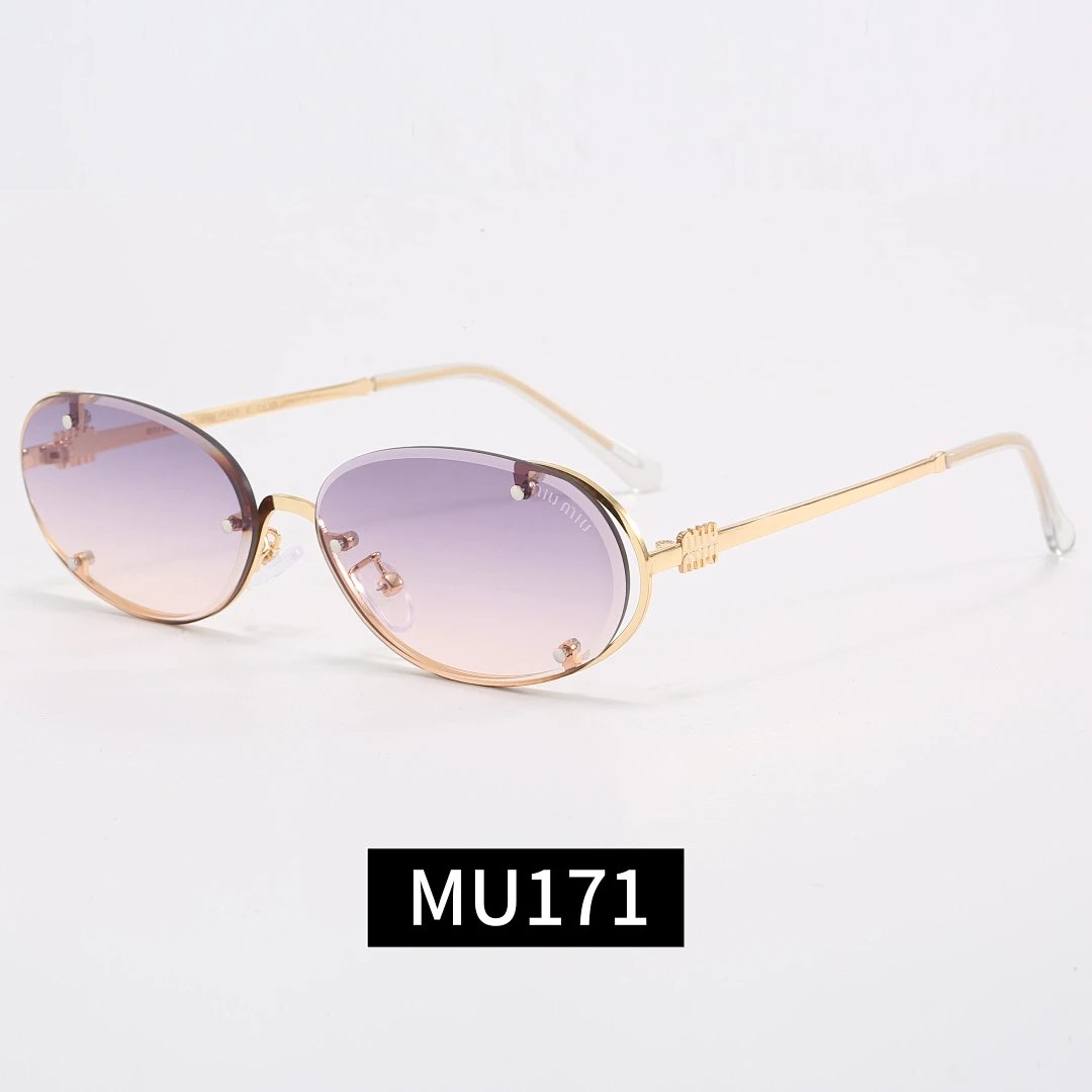 Miu Miu Black Tinted Lens Designer Sunglasses, Polished Frame Style 05