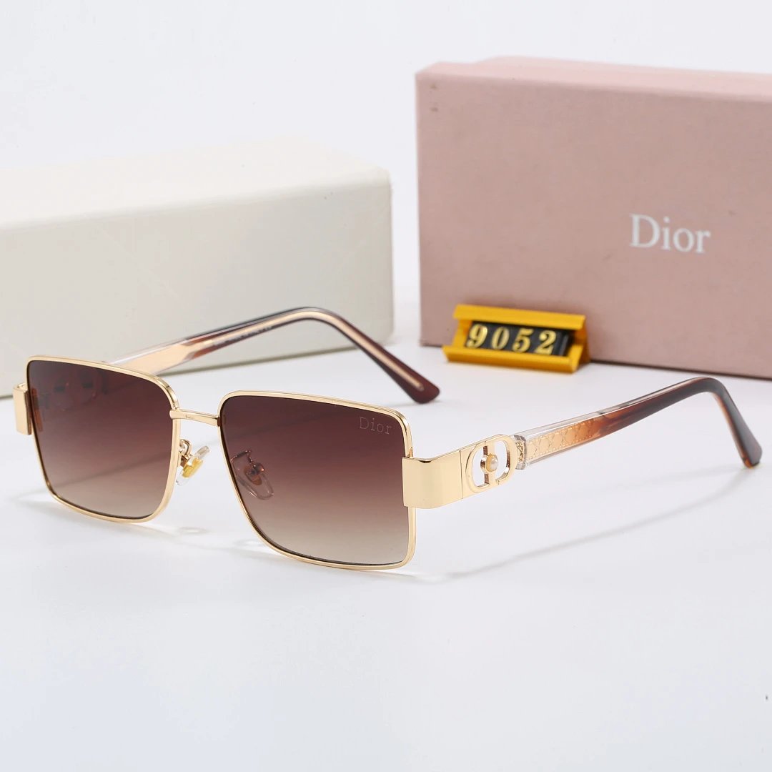 Dior Gray Tinted Lens Designer Sunglasses, Polished Frame Style 04