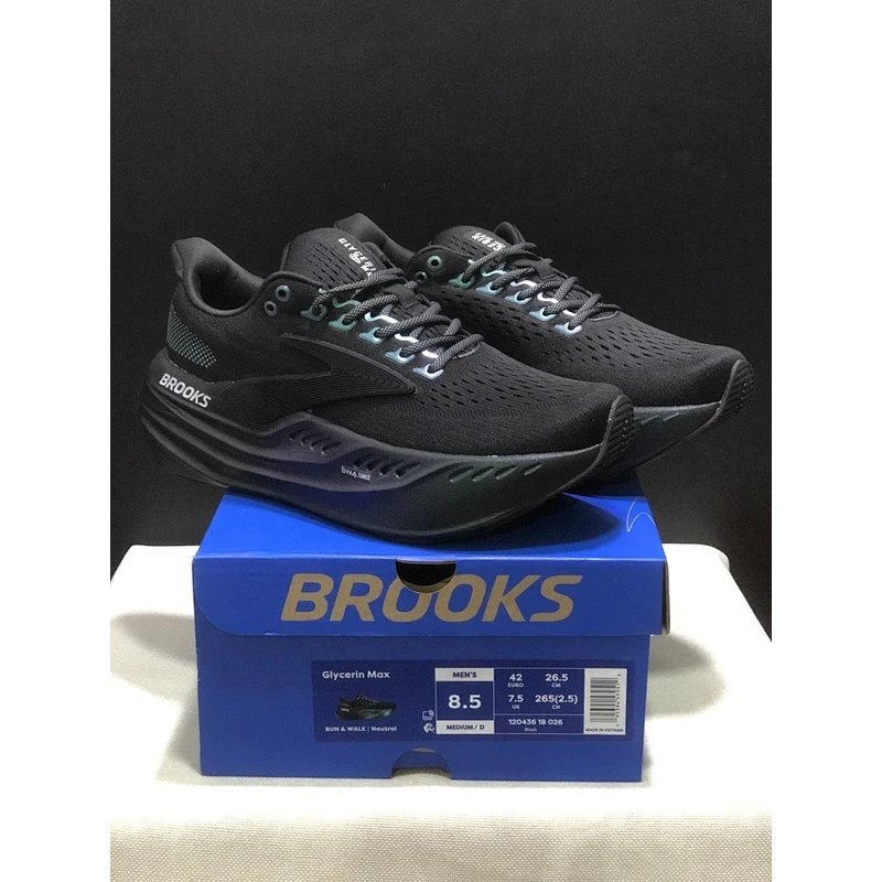 Brooks Running Shoes Grey Black - Style 10