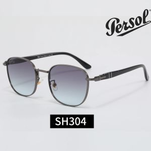 Persol Black Tinted Lens Classic Sunglasses, Everyday Frame Style 02