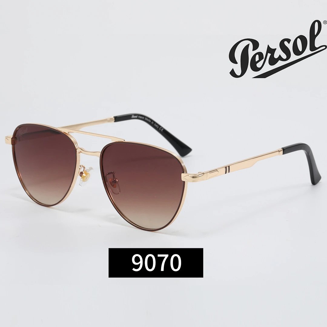 Persol Gray Tinted Lens Classic Sunglasses, Everyday Frame Style 02