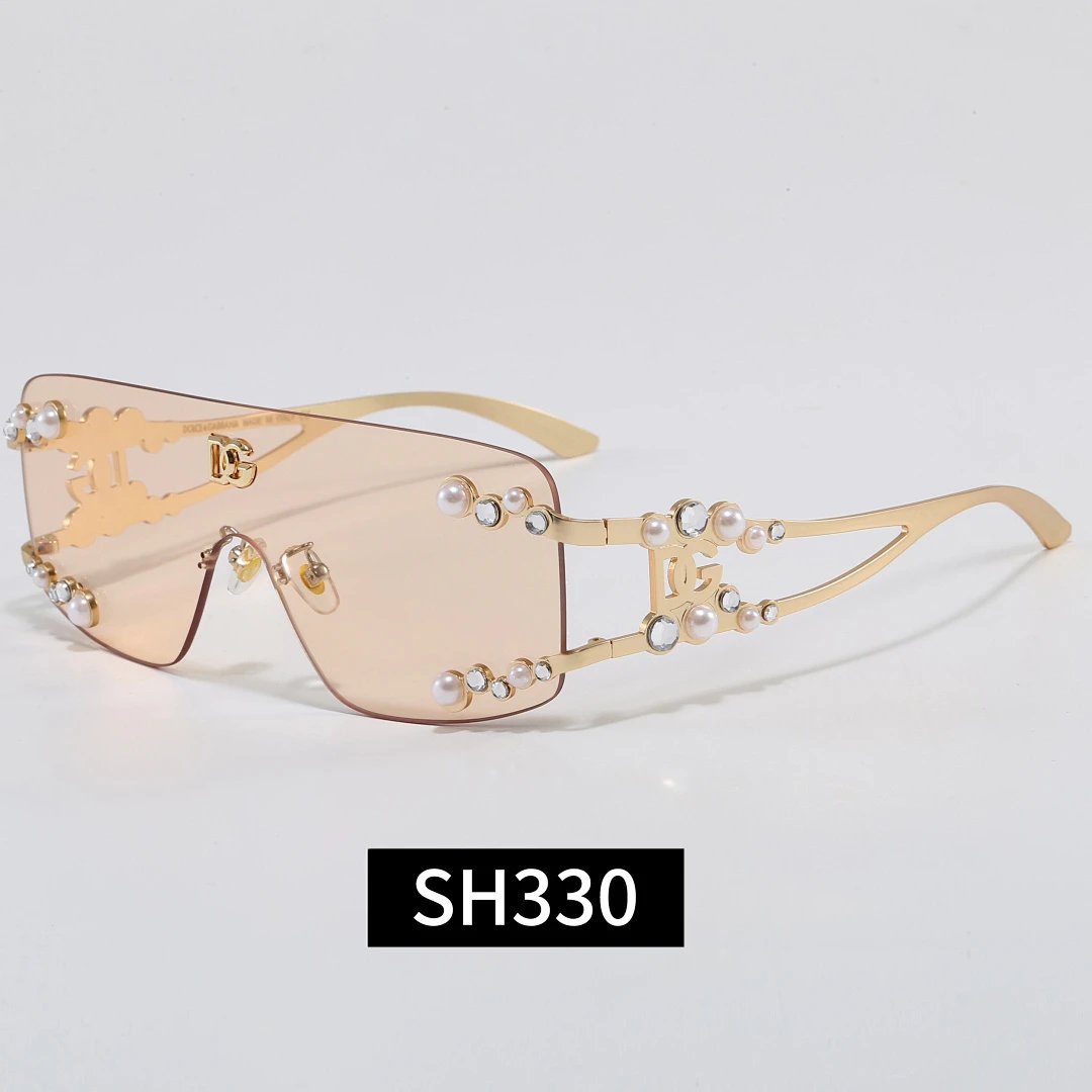 Dolce & Gabbana Gray Tinted Lens Square Sunglasses, Polished Frame Style 04